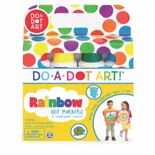 Do A Dot Art! 4 Pack Rainbow Marker