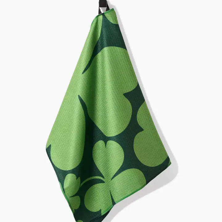 Geometry Clever Clover Tea Towel