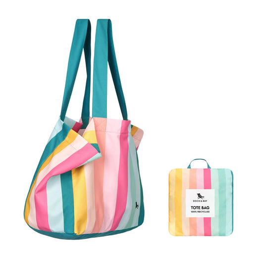 Dock & Bay Foldaway Tote Bags - Coastal Candy