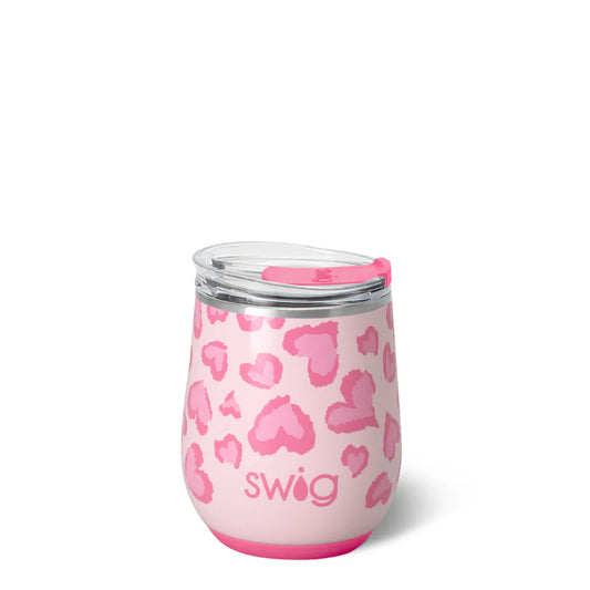 Swig Life WILD AT HEART Stemless Wine 12oz