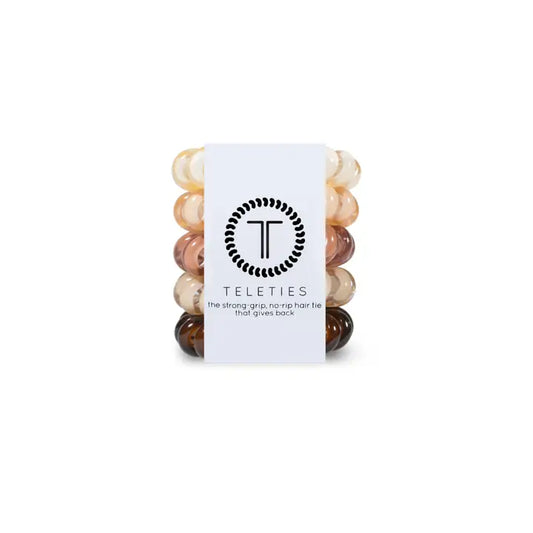 Teleties Spiral Hair Coils | Tiny | For the Love of Nudes Hair Ties