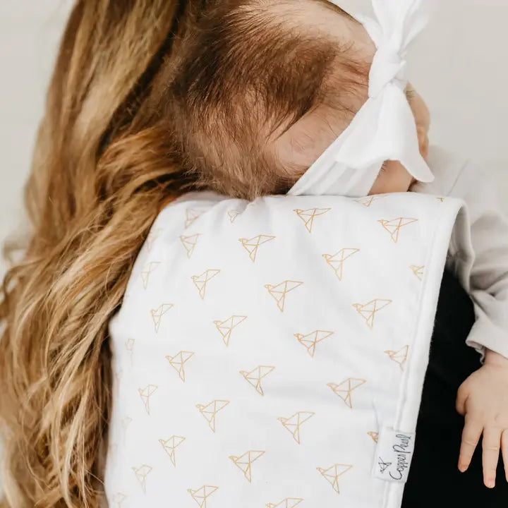 Copper Pearl Premium Burp Cloths - Haven