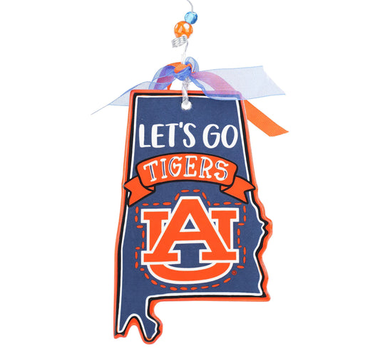 Glory Haus Let's Go Flat Collegiate Ornament