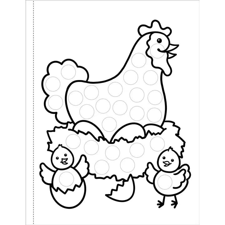 My First Dot Markers Coloring Book! Animals