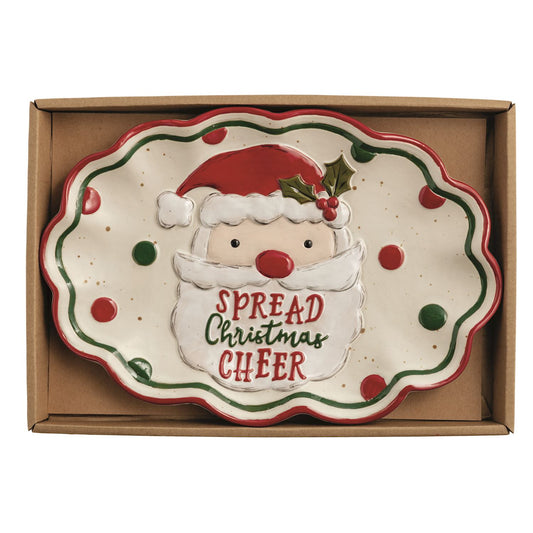 MUDP IE SANTA FARM CHRISTMAS SENTIMENT TRAY