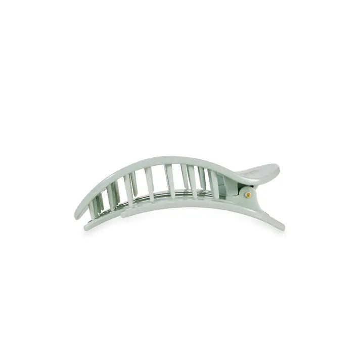 Teleties Flat Round Hair Clip | Small | Dew Drop
