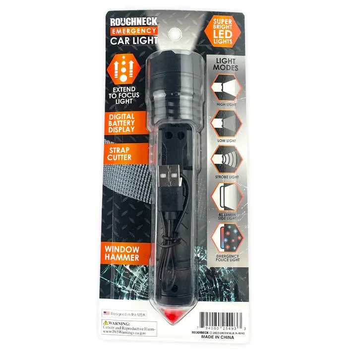 Emergency Rechargeable Led Flashlight Multi Tool