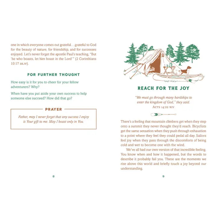 Barbour Publishing, Inc. The Outdoor Adventure Devotional