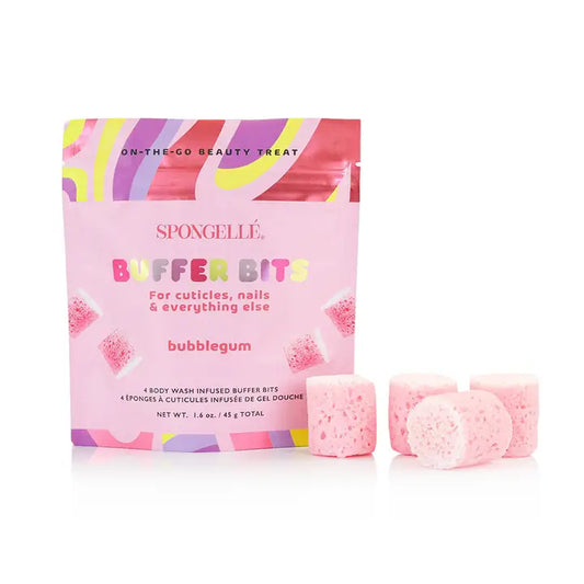 Spongelle Pedipop Buffer Bits-Bubblegum