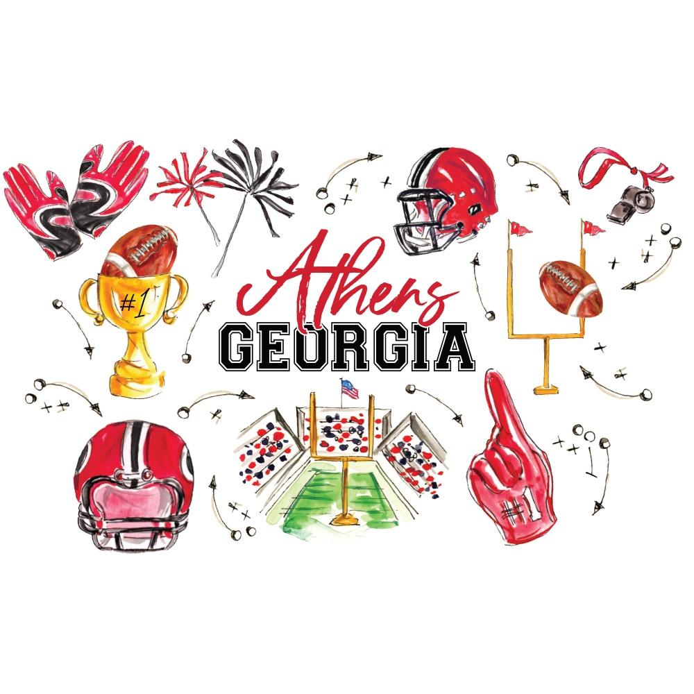 Swig Life Tailgates In Athens Iced Cup Coolie (Medium)