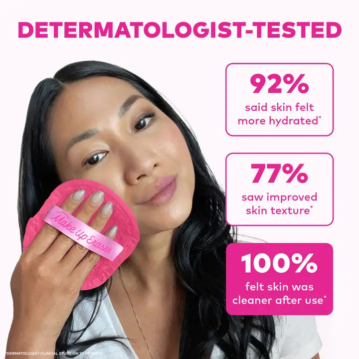 The Original MakeUp Eraser Pink 7-Day Set | Eco-Friendly Makeup Eraser