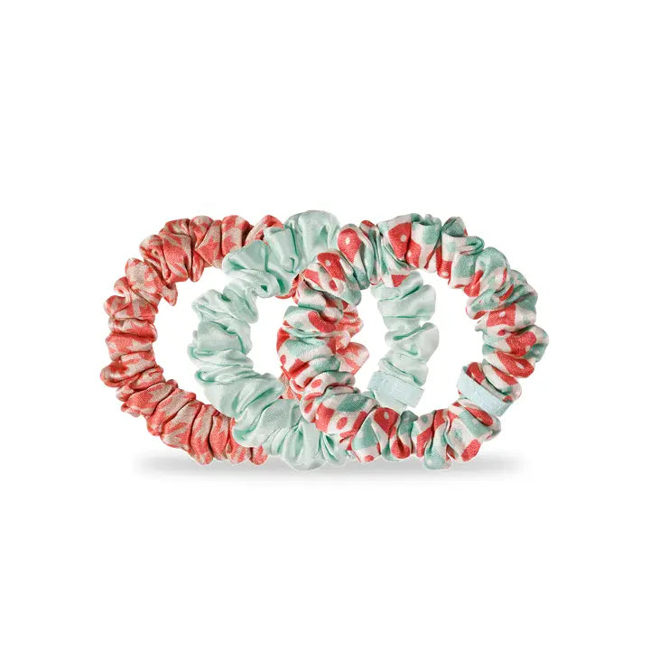 Teleties Hair Scrunchie | Small | Calming Coral