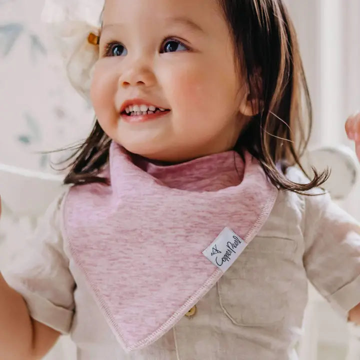 Copper Pearl Baby Bandana Bibs - Lacie
