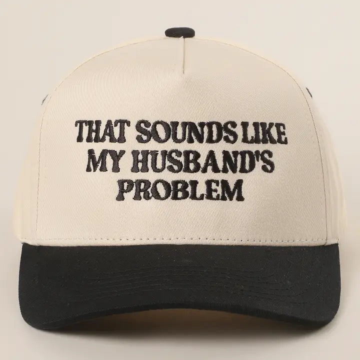 That Sounds Like..Embroidered Two-Tone Trucker Hat