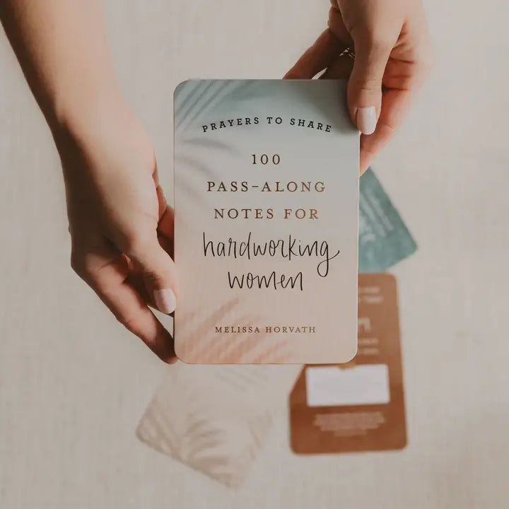 Prayers To Share Pass-Along Notes For Hardworking Women