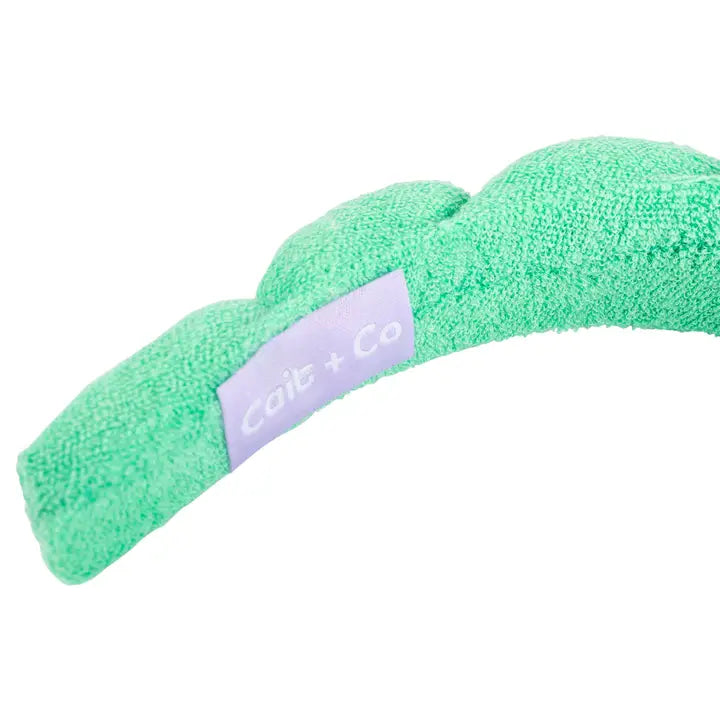 Cait + Co Plush Spa Headband - Emerald | Gem Collection