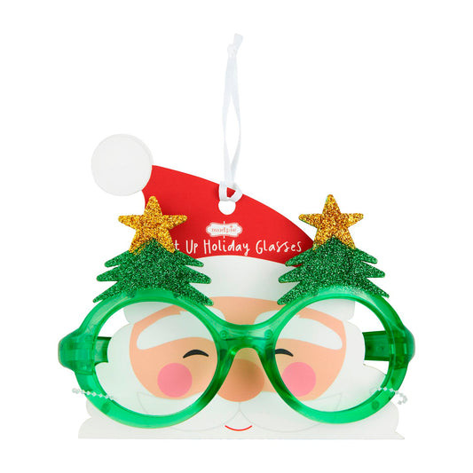 MUD PIE LED TREE GLASSES