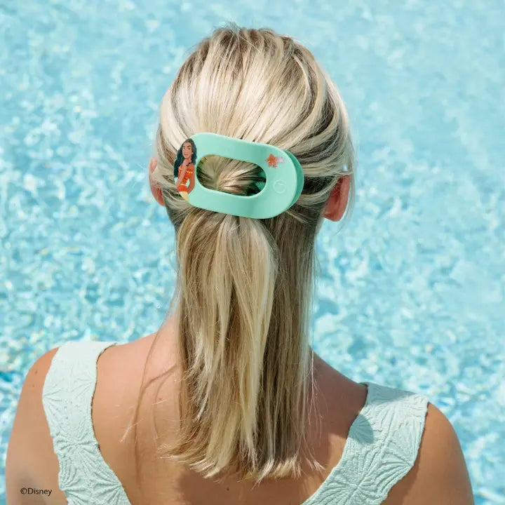 Teleties Moana | Medium | Flat Round Hair Clip