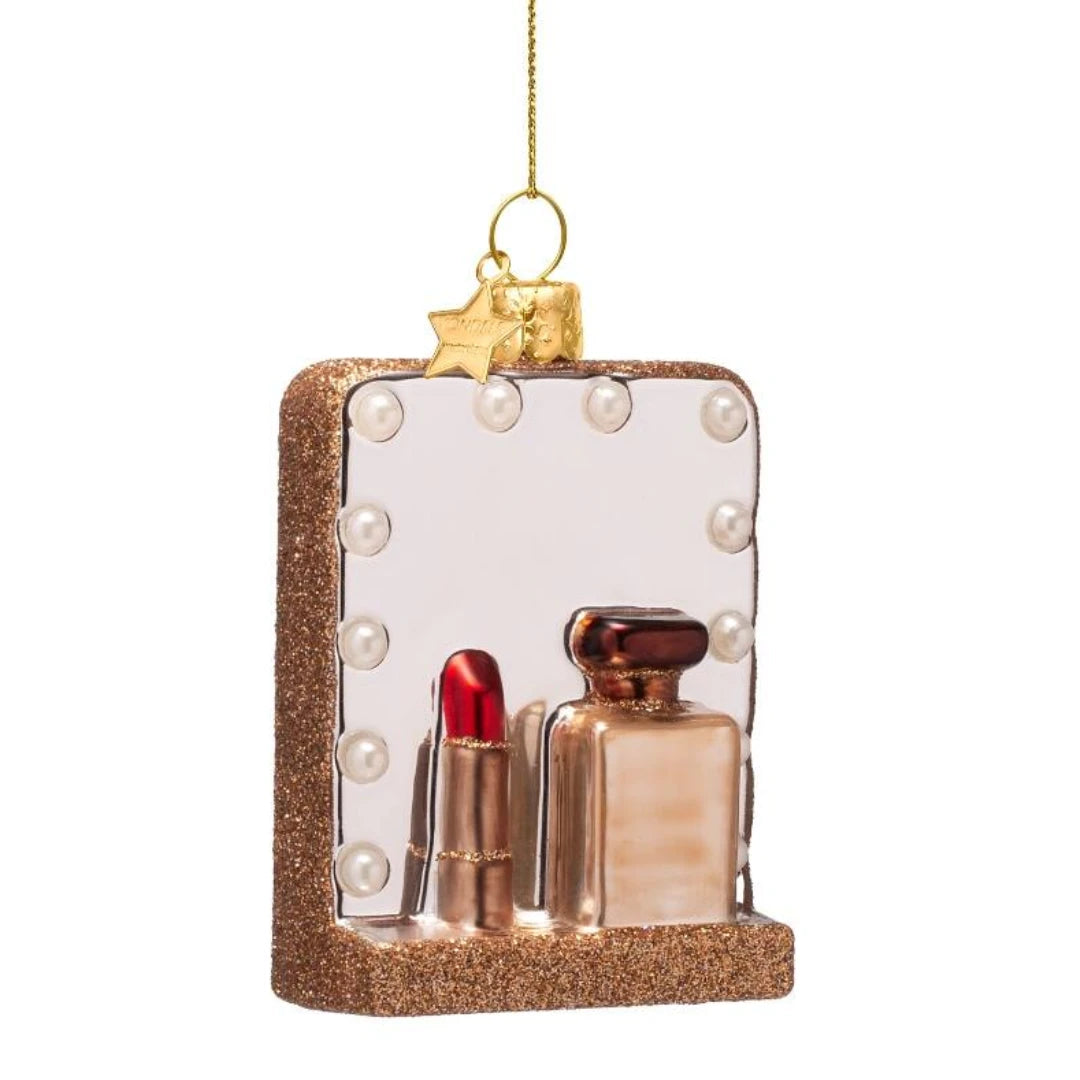 Vanity Make Up Mirror Glass Ornament Vondels