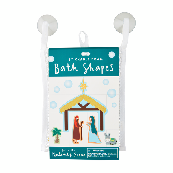 MUD PIE NATIVITY BATH STICKABLE SET