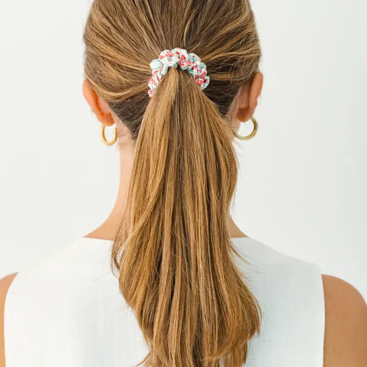 Teleties Hair Scrunchie | Small | Calming Coral