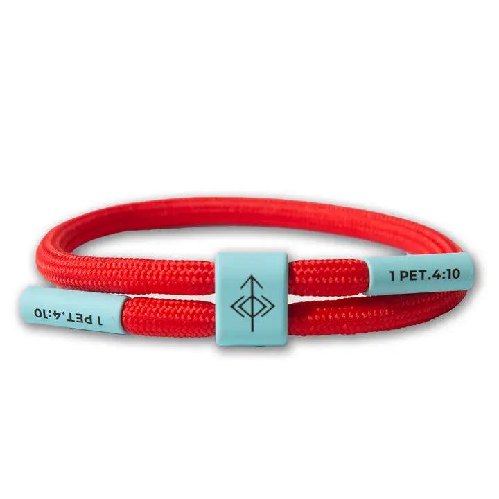 THE PRAYER I SHARE Use Your Gift Christian Cord Bracelet | Christian Athletes