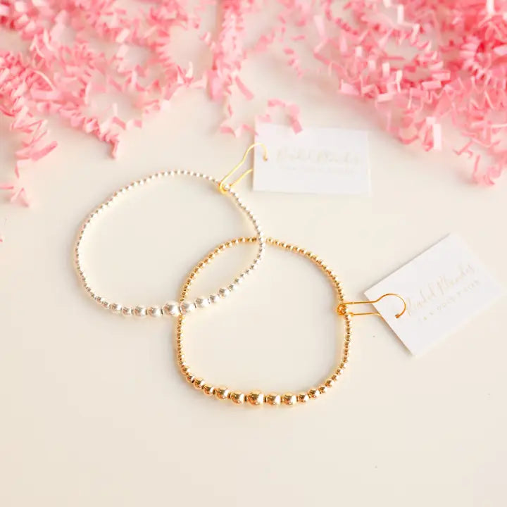 Beaded Blondes Hilo Bracelet in Gold