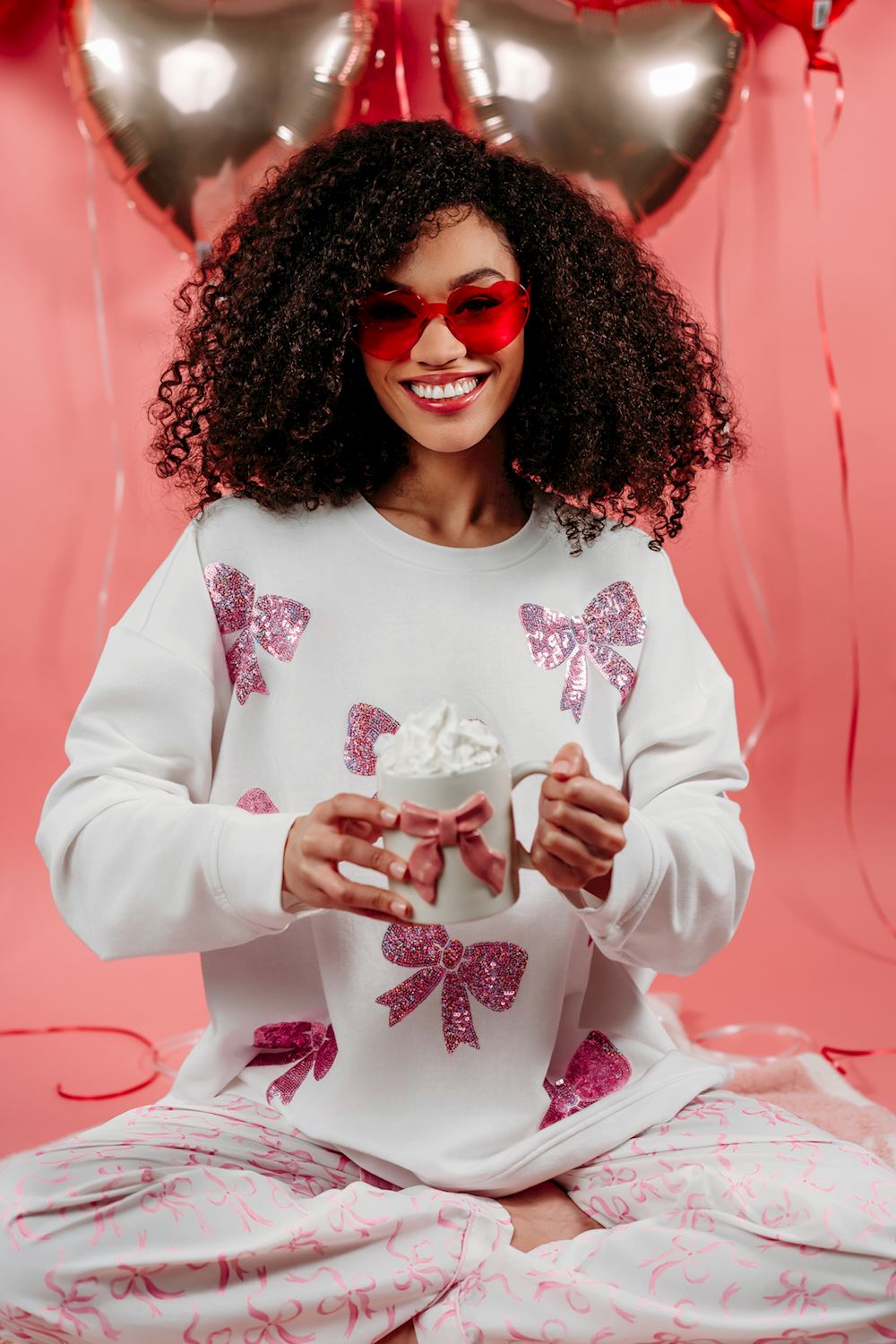 MUD PIE VALENTINE'S PAJAMA PANTS