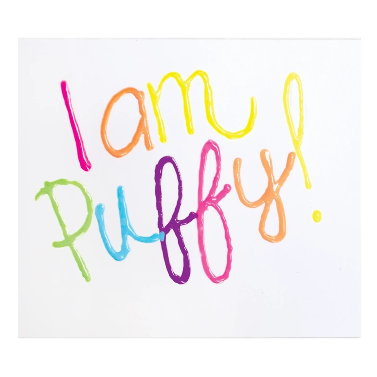 Ooly Magic Puffy Neon Pens - Set of 6