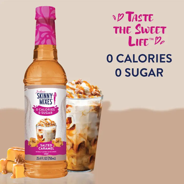 Jordan's Skinny Mixes Sugar Free Salted Caramel Syrup