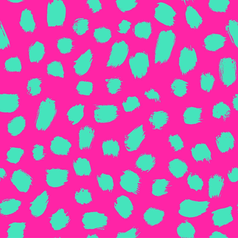 Neoprene Poolside Seating Mats-Pink Cheetah