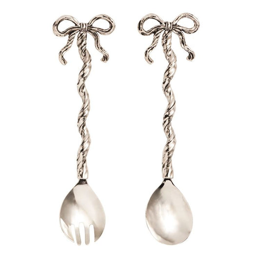MUD PIE Bow Serving Utensil Set
