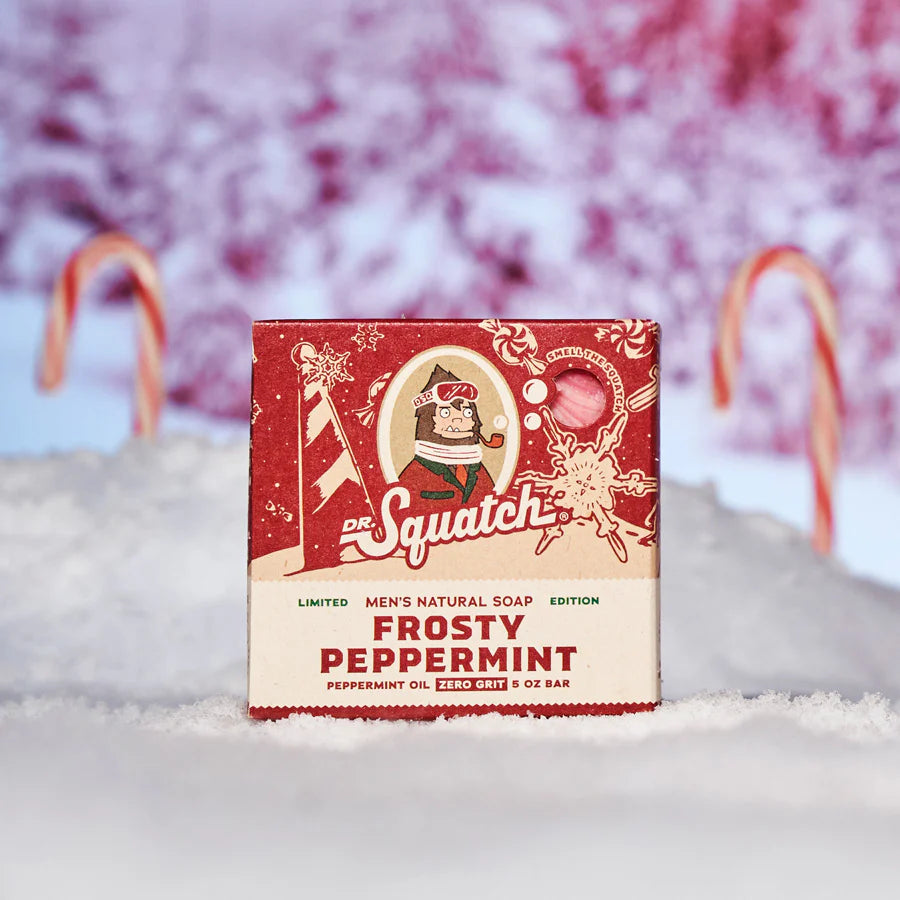 Dr. Squatch Bar Soap FROSTY PEPPERMINT