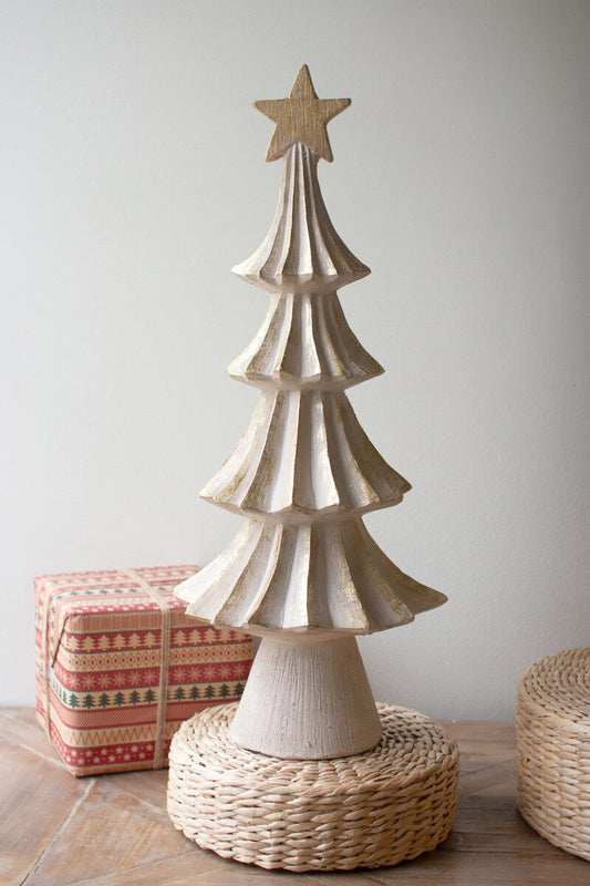 Kalalou Resin Christmas Topiary