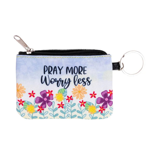 ID HOLDER: PRAY MORE WORRY LESS