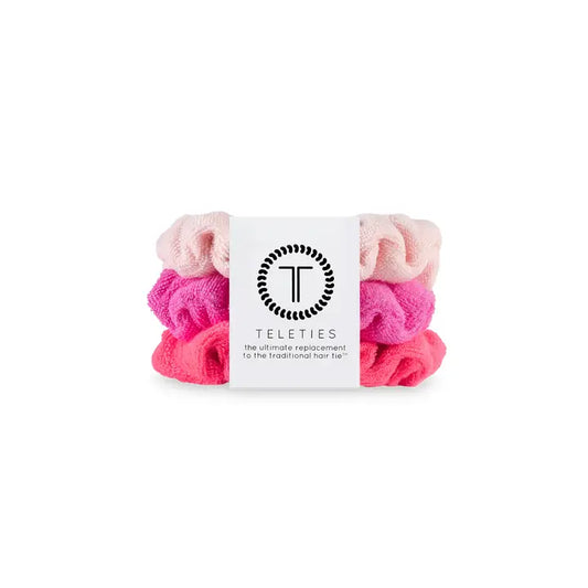 Teleties Aruba Terry Cloth Small Scrunchies
