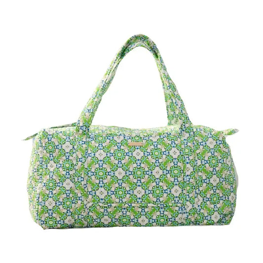 Laura Park Designs Serendipity Quilted Signature Duffle Bag