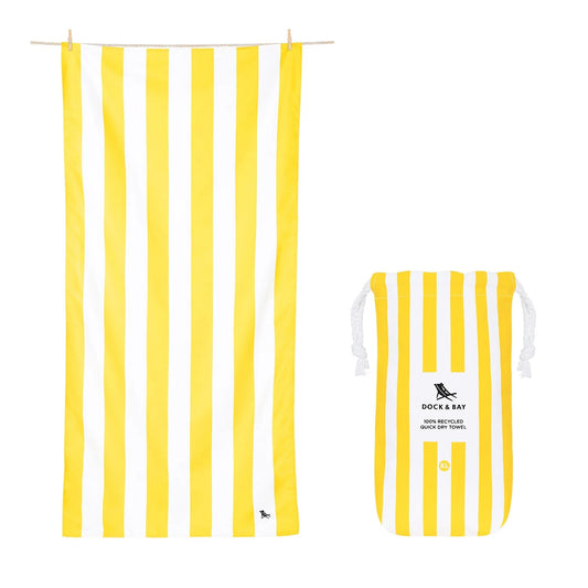 Dock & Bay Quick Dry Towels - Boracay Yellow