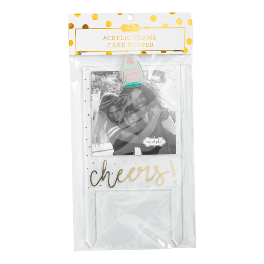 MUD PIE CHEERS CAKE TOPPER FRAME