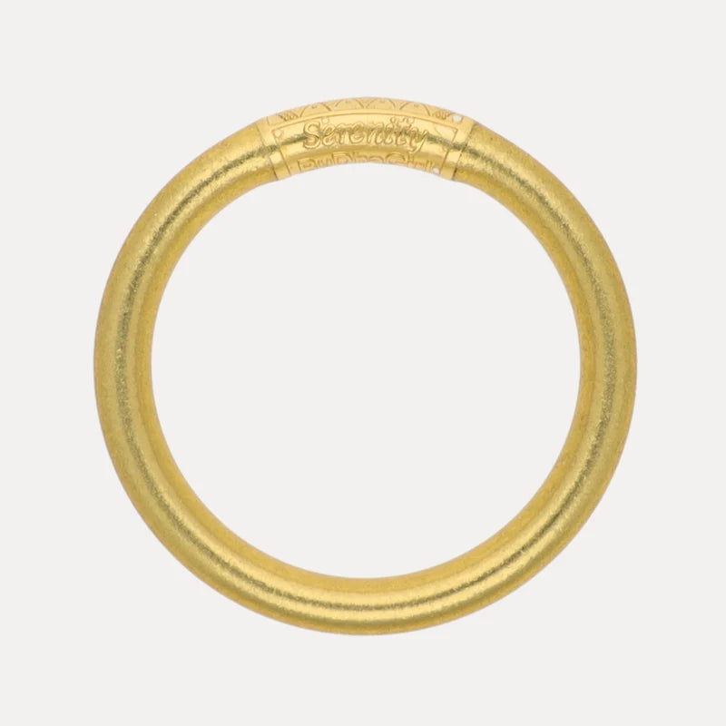 BUDHAGIRL AURA TZUBBIE ALL WEATHER BANGLE® (AWB®) - SERENITY PRAYER