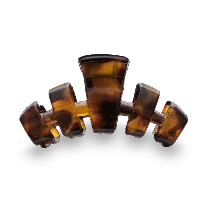 Teleties Classic Hair Clip | Tiny | Tortoise