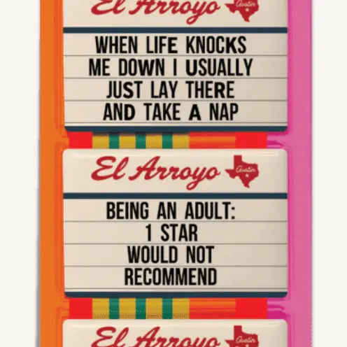 El Arroyo Magnet Set - Adulting