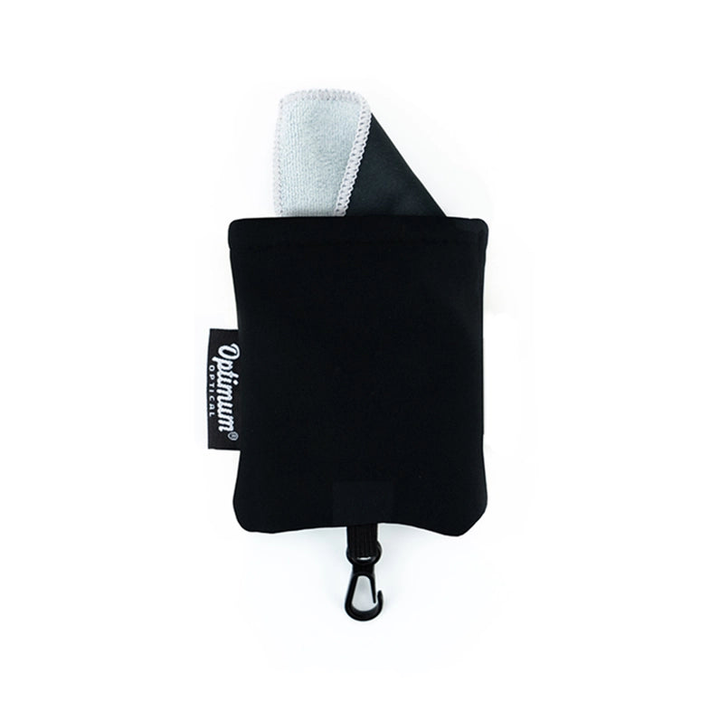 Optimum Optical Microfiber Travel Lens Cloth-Black