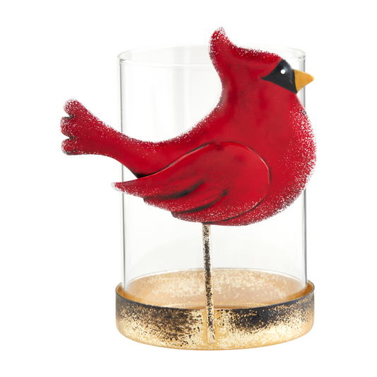 MUD PIE CARDINAL VOTIVE