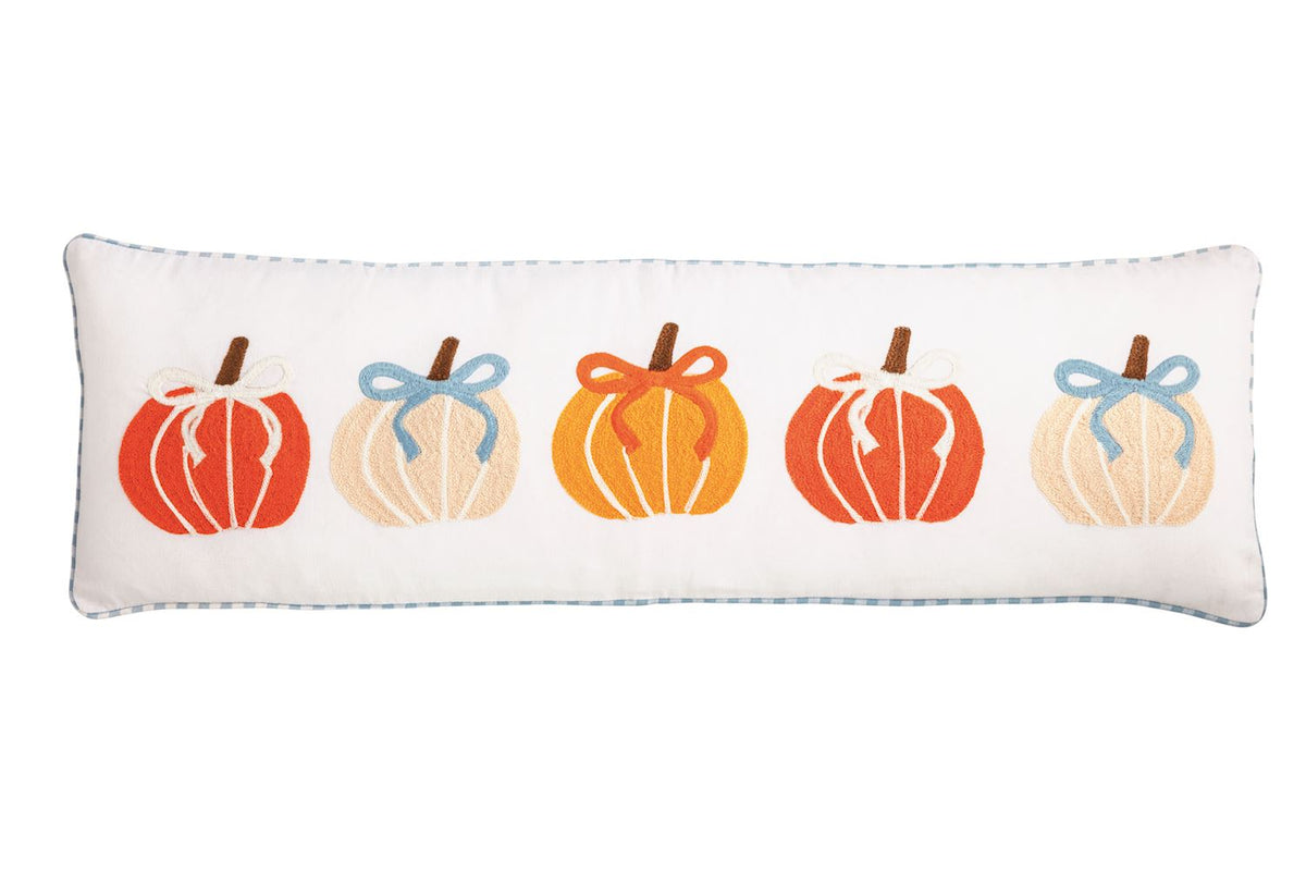 MUD PIE PUMPKIN LONG PILLOW
