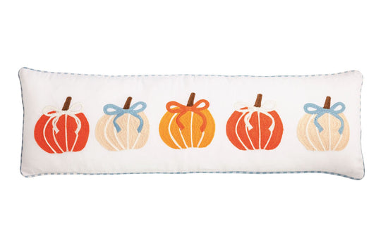MUD PIE PUMPKIN LONG PILLOW