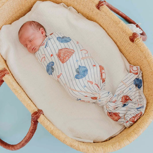 Copper Pearl Knit Swaddle Blanket - All Star