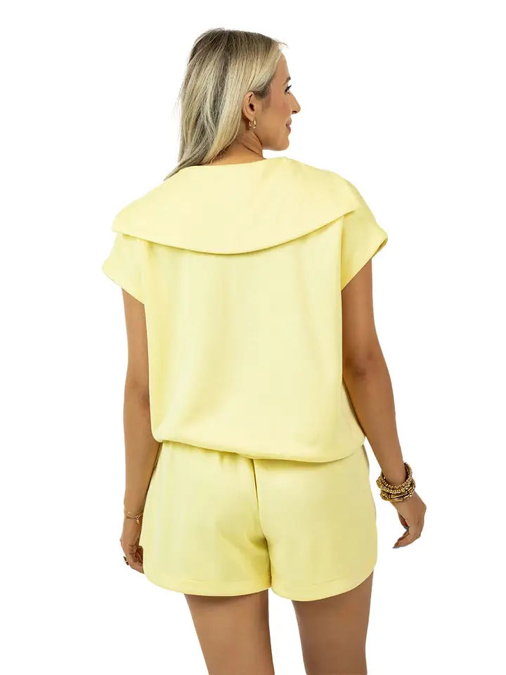Katydid Yellow Scuba Lounge Set