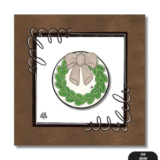 DK Designs Mini Frame Stained w/ Room For Mini