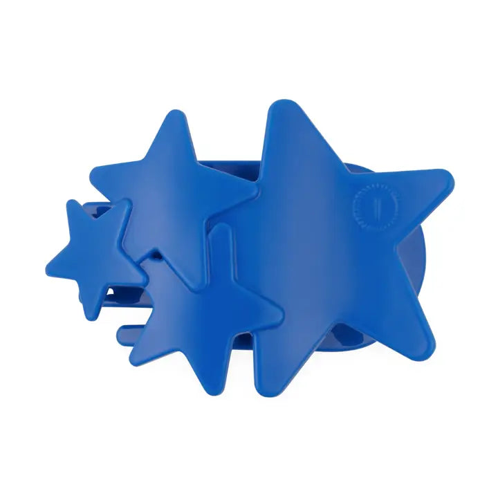 Teleties Flat Hair Clip | Small | Blue Shooting Star